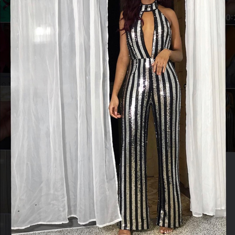 Sequin Jumpsuit